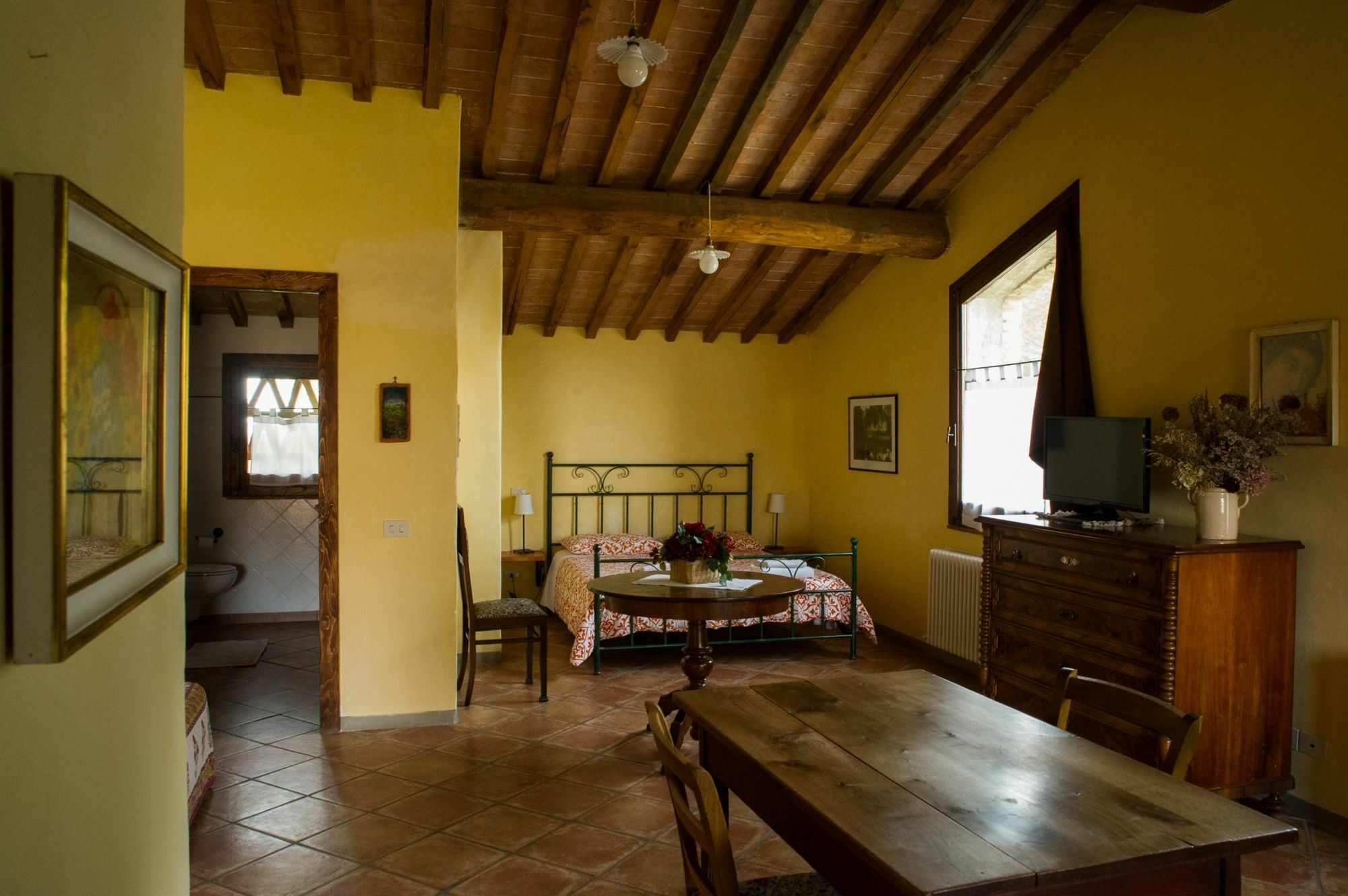 Agriturismo Montaperti Castelnuovo Berardenga Eksteriør billede